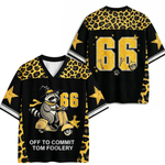 ChaoticClub Off To Commit Tomfoolery Raccoon Mesh Jersey