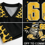 ChaoticClub Off To Commit Tomfoolery Raccoon Mesh Jersey
