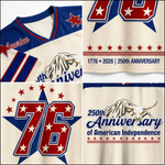 ChaoticClub 250th Anniversary of American Independence Mesh Jersey
