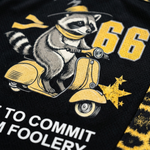 ChaoticClub Off To Commit Tomfoolery Raccoon Mesh Jersey