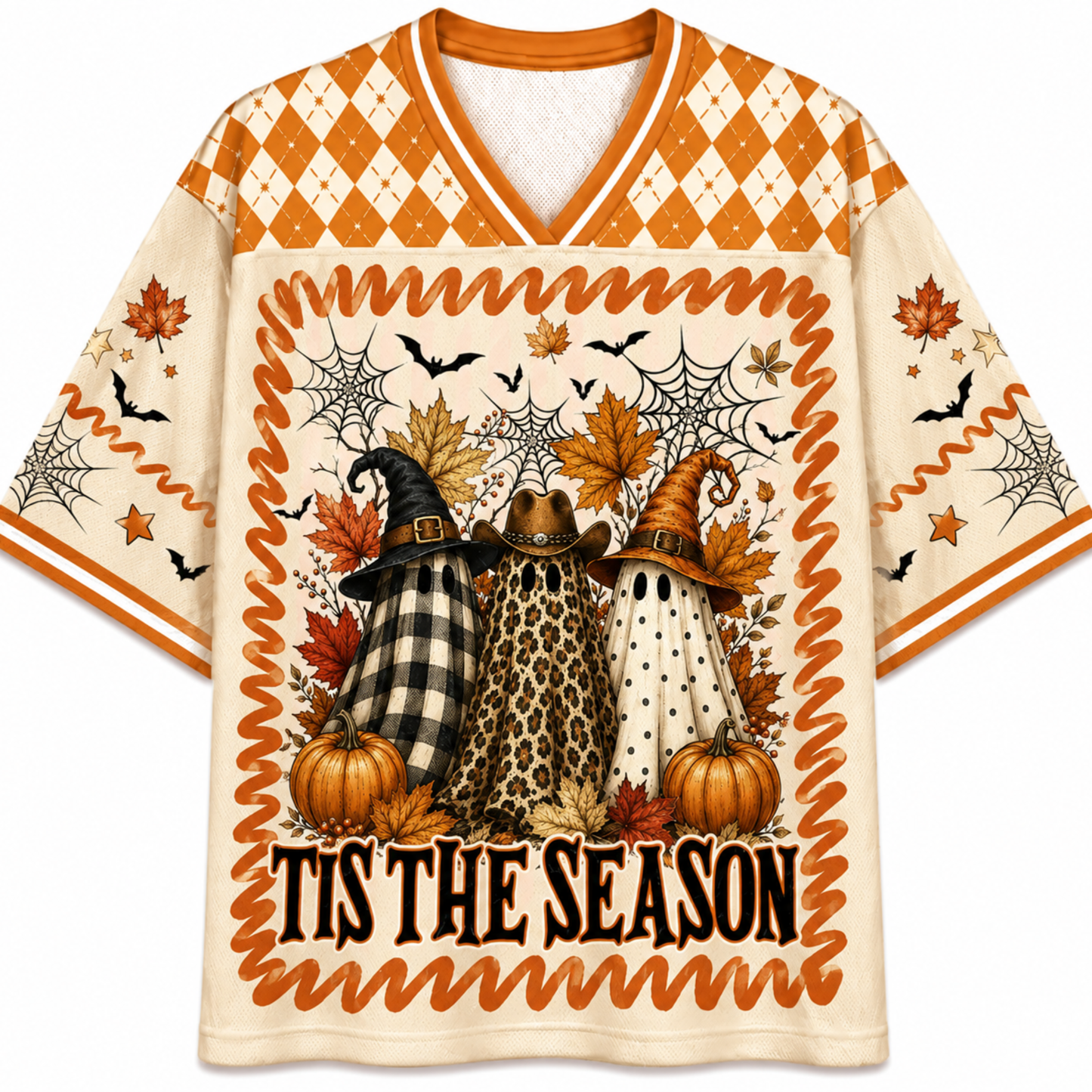 ChaoticClub Tis The Season Halloween Mesh Jersey