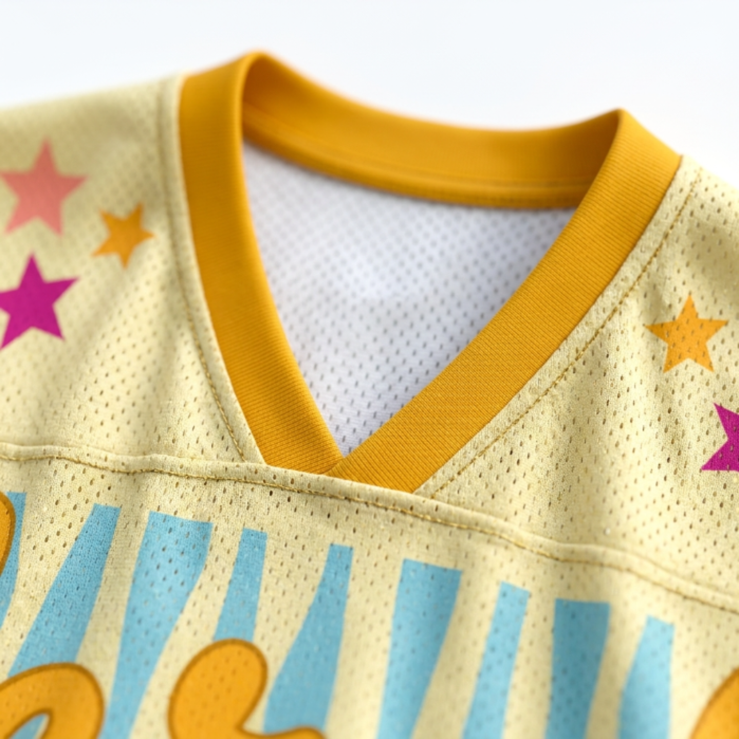 ChaoticClub Striped Feral Summer Raccoon Mesh Jersey