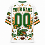 Chaotic Club Custom Mascot Coquette Bow Game Day Mesh Jersey