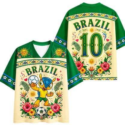 ChaoticClub Brazil Tropical Mesh Jersey