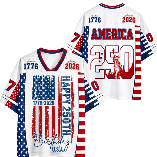 ChaoticClub USA 250th Birthday Independence Mesh Jersey