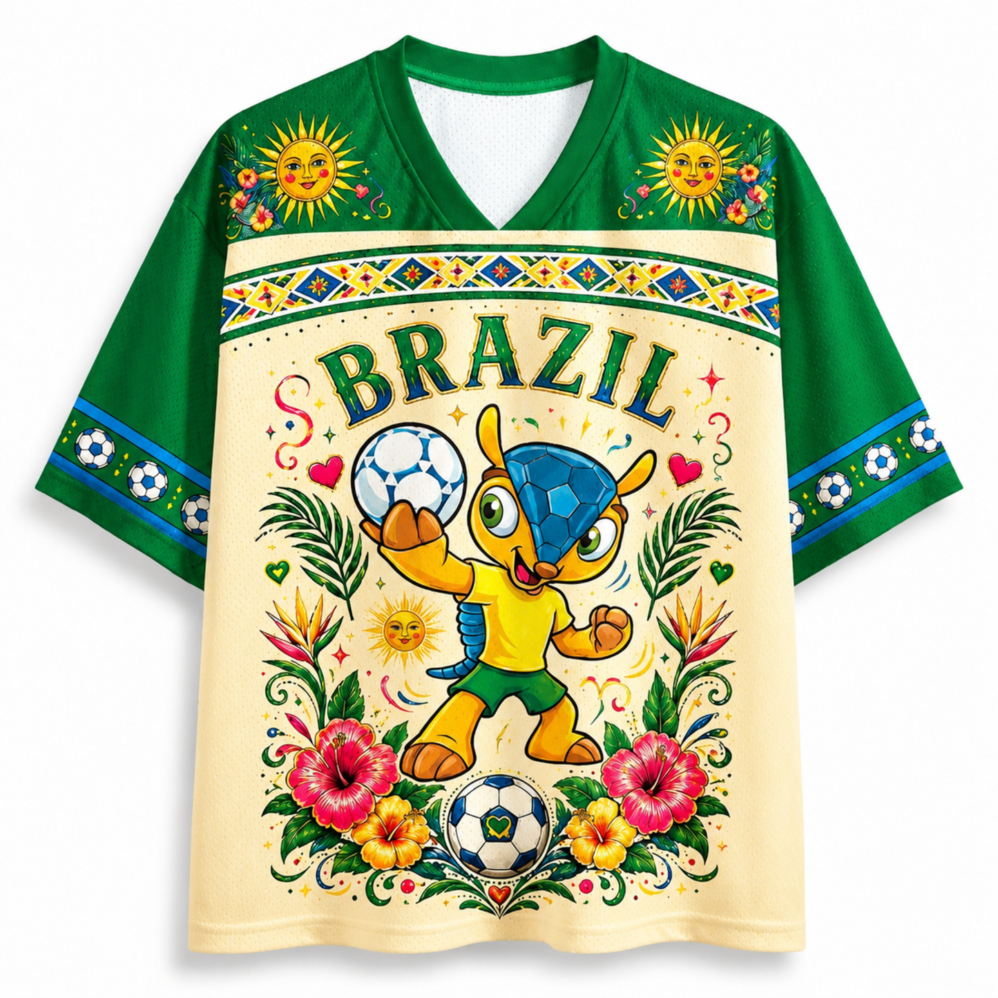 ChaoticClub Brazil Tropical Mesh Jersey