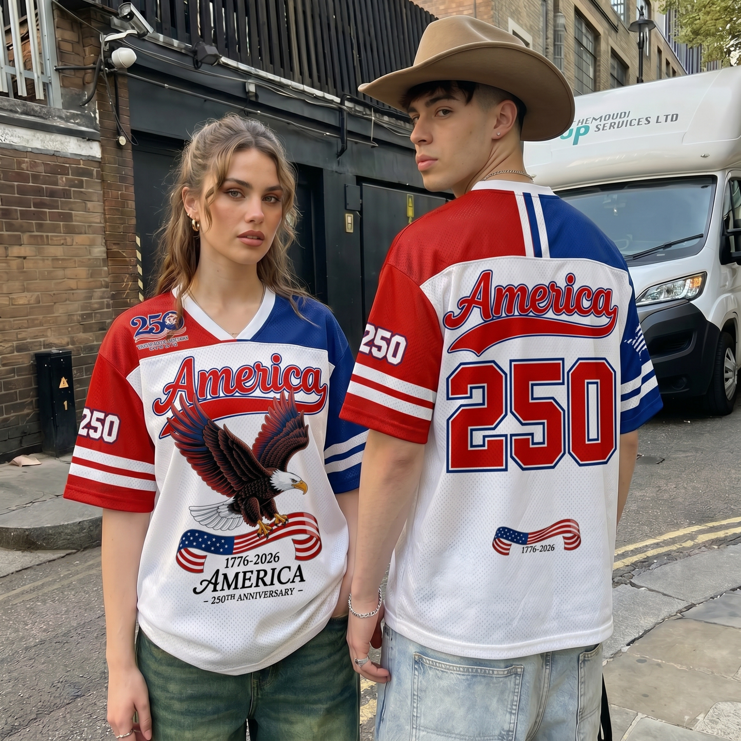ChaoticClub USA 250th Anniversary Independence Day Mesh Jersey