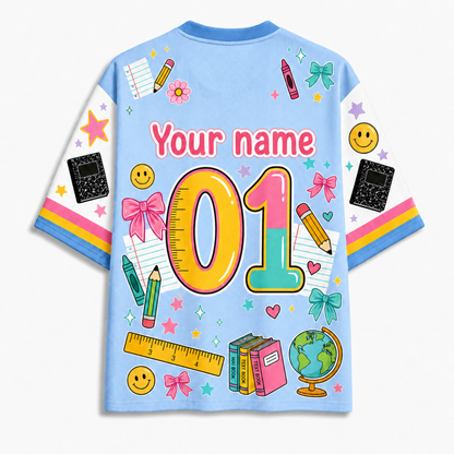 ChaoticClub Striped Make A Difference Pencil Crayons  Mesh Jersey