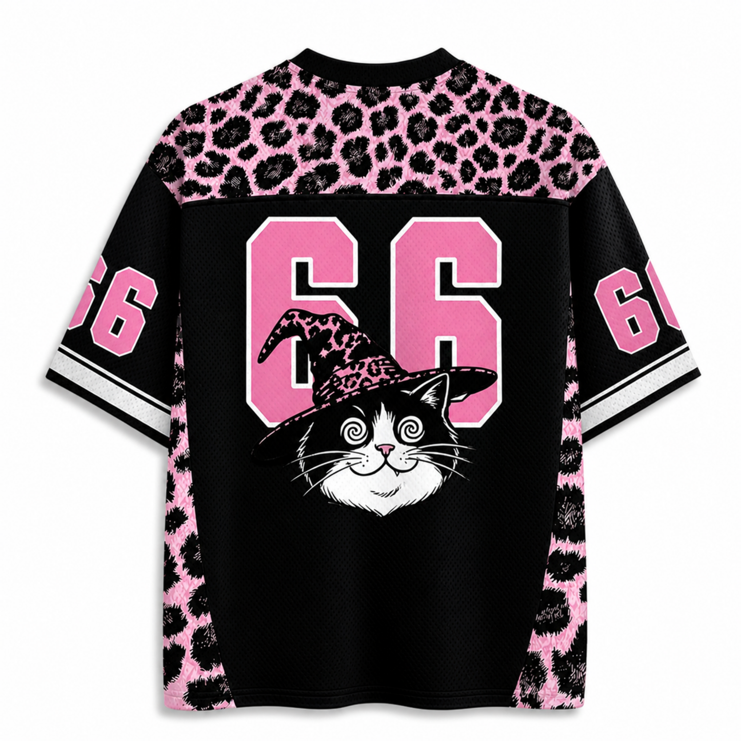 ChaoticClub Off To Commit Tomfoolery Cat Mesh Jersey