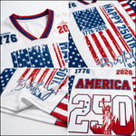 ChaoticClub USA 250th Birthday Independence Mesh Jersey