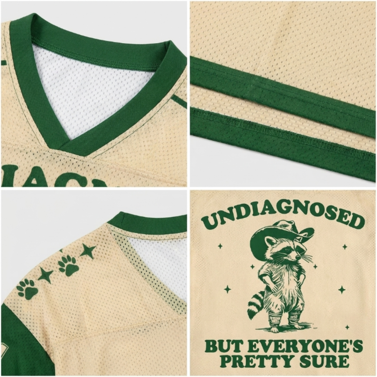ChaoticClub Undiagnosed Raccoon Mesh Jersey