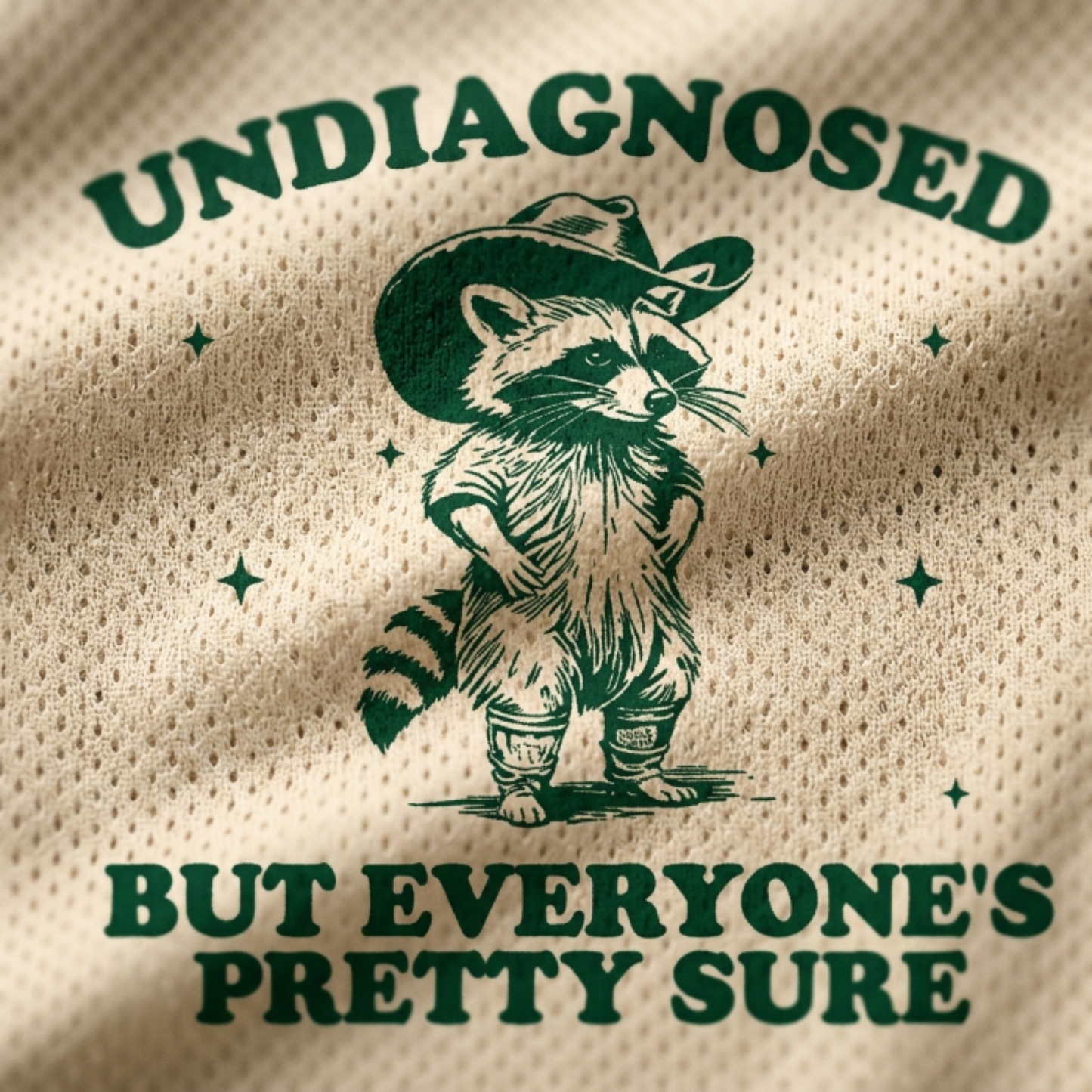 ChaoticClub Undiagnosed Raccoon Mesh Jersey