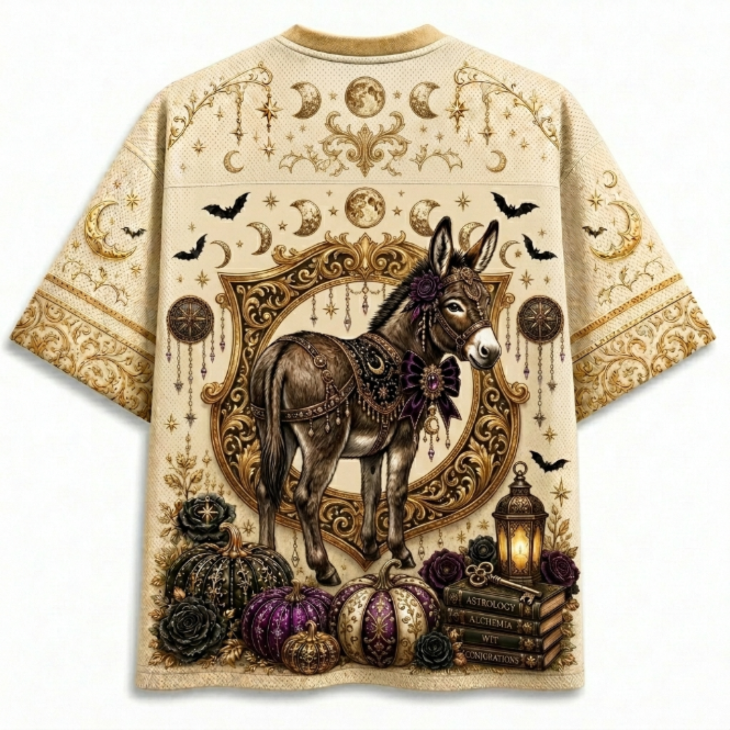 Chaotic Club Halloween Funny Animal Quotes Gothic Mesh Jersey