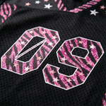 ChaoticClub Personalized Blink Leopard Stars Mesh Jersey