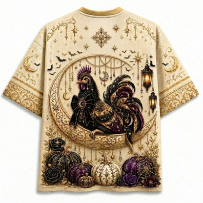 Chaotic Club Halloween Funny Animal Quotes Gothic Mesh Jersey