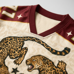 ChaoticClub Retro Leopard Fighting Wildlife Mesh Jersey