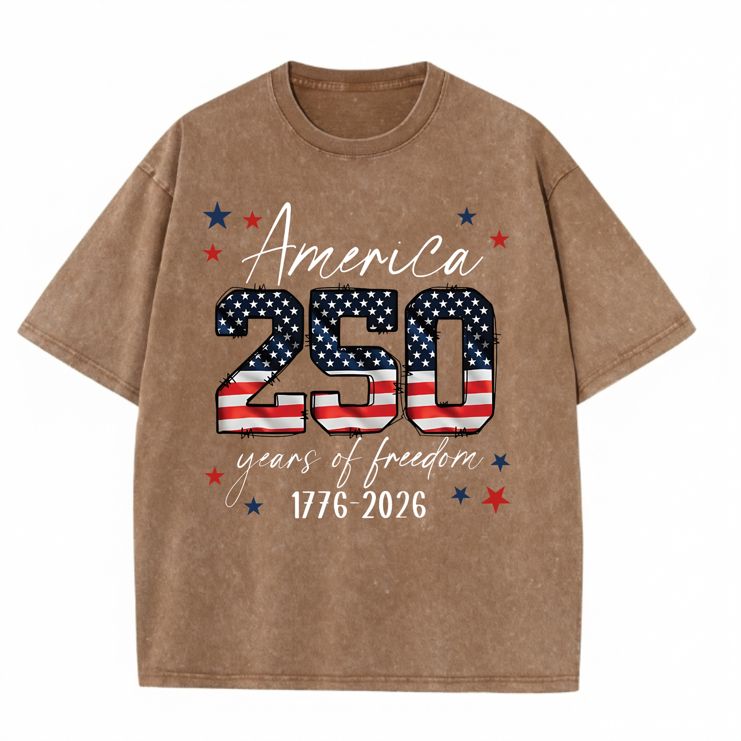 ChaoticClub 250th Anniversary USA Washed T-Shirt