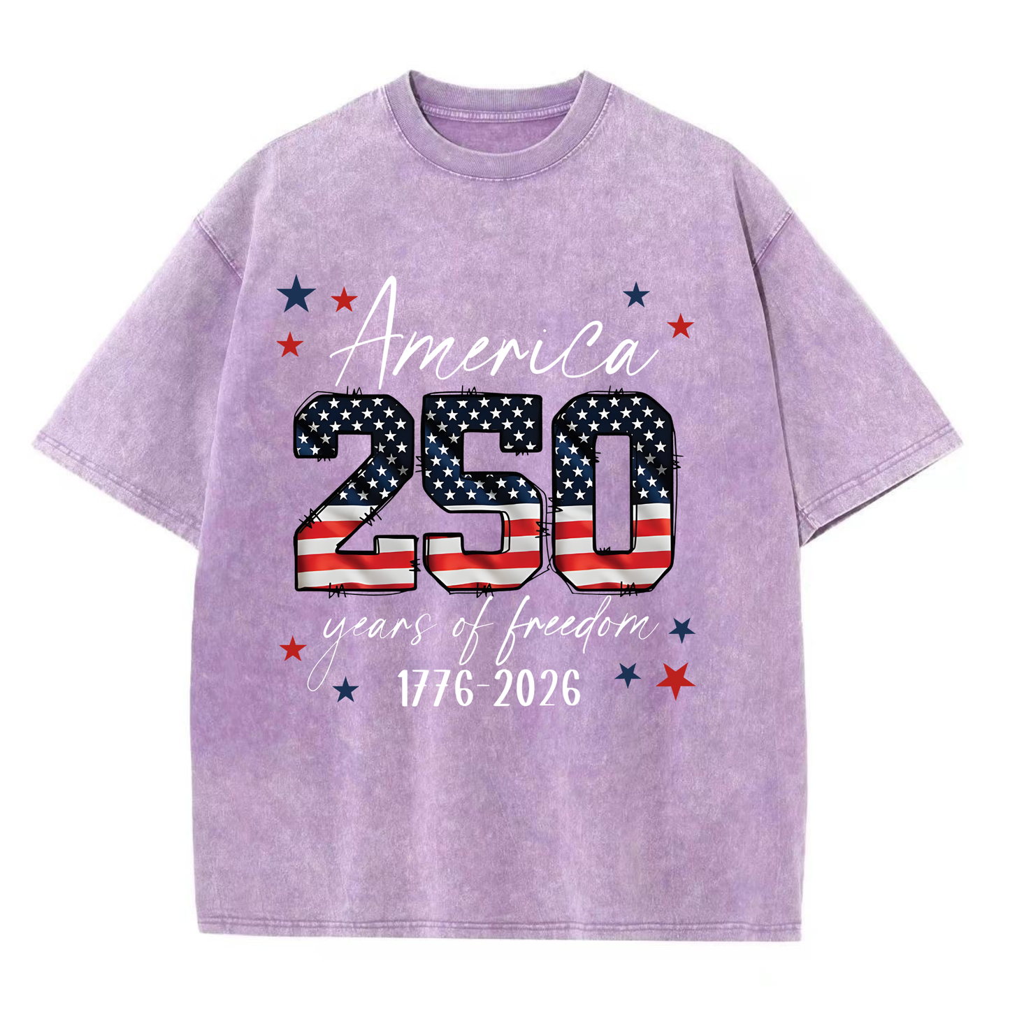 ChaoticClub 250th Anniversary USA Washed T-Shirt