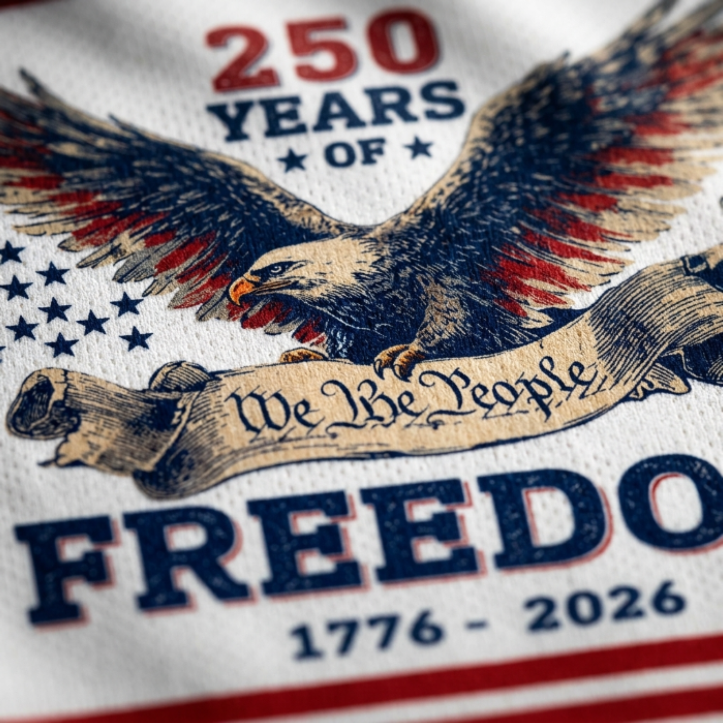 ChaoticClub Personalized 250 Years America of Freedom Mesh Jersey