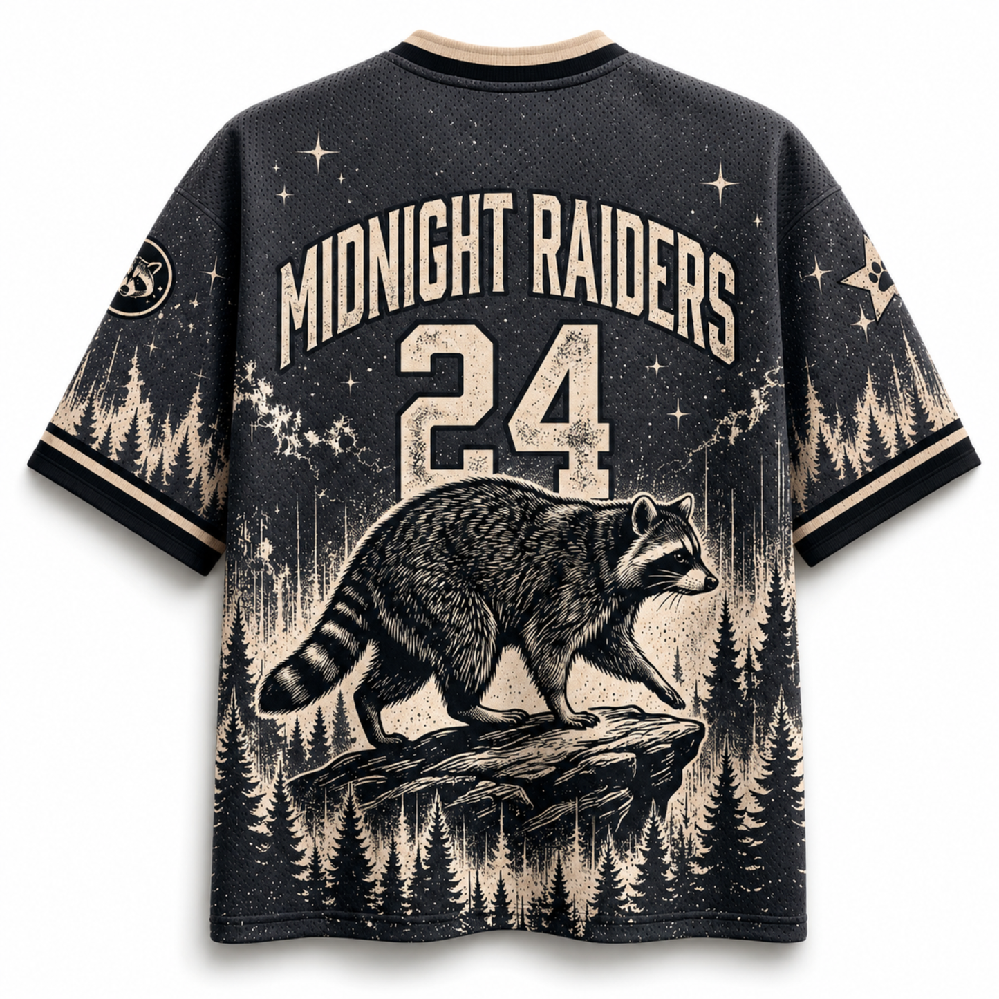 Chaotic Club Vintage Jimothy Raccoon Mesh Jersey