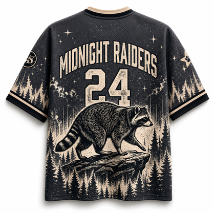 Chaotic Club Vintage Jimothy Raccoon Mesh Jersey