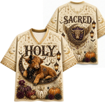 Chaotic Club Halloween Funny Animal Quotes Gothic Mesh Jersey