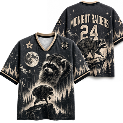 Chaotic Club Vintage Jimothy Raccoon Mesh Jersey