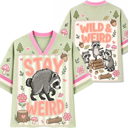 Chaotic Club Seattle WA Raccoon King Jimothy Mesh Jersey