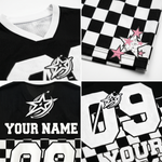 ChaoticClub Personalized Checkered Stars Mesh Jersey