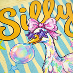 ChaoticClub Striped Silly Goose Bubblegum Mesh Jersey