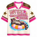 ChaoticClub Hotter Than a Hoochie Coochie Raccoon Mesh Jersey