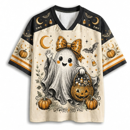 Chaotic Club Retro Vintage Halloween Spooky Season Mesh Jersey