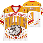 Chaotic Club Retro School Mascot School Spirit Team Mesh Jersey
