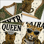 ChaoticClub Extra Boujee Leopard Mesh Jersey
