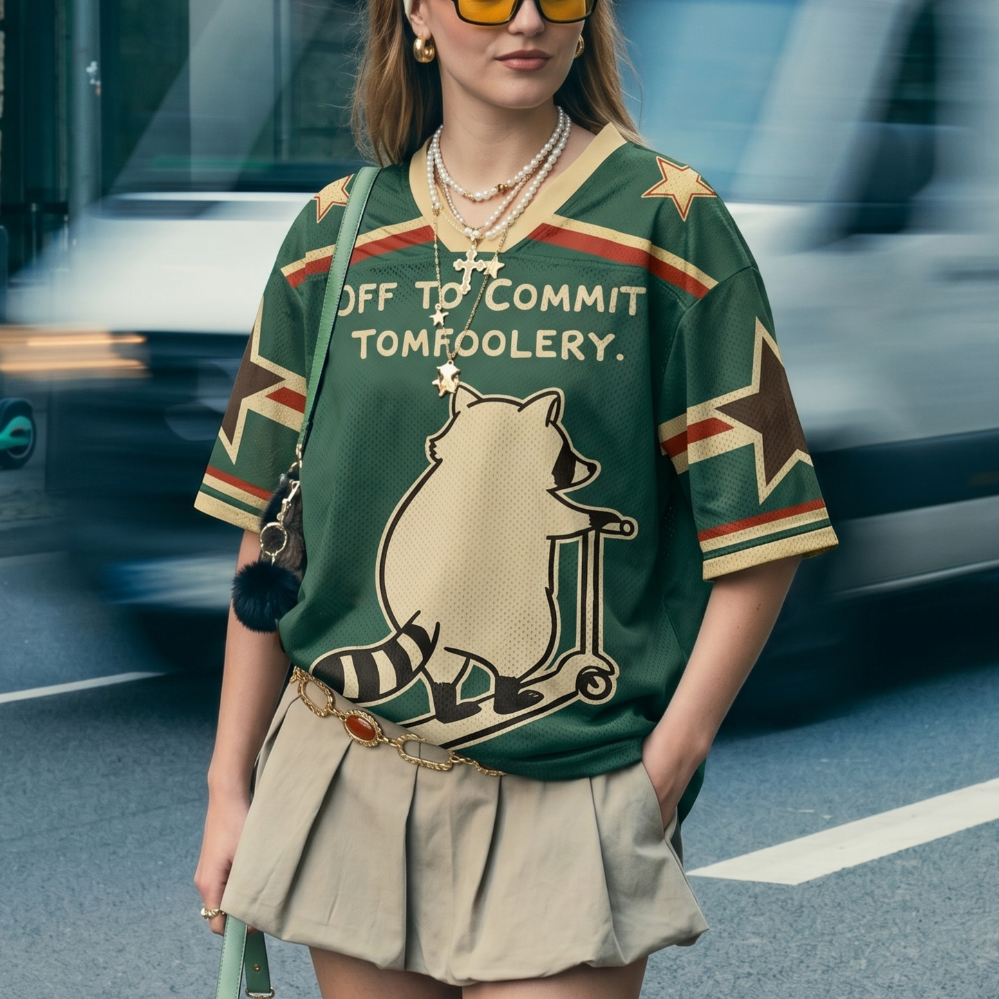 ChaoticClub Off To Commit Tomfoolery Mesh Jersey