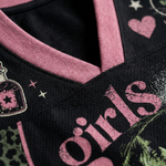 Chaotic Club Girls Will Be Girls Witchy Feminist Long Sleeve Jersey