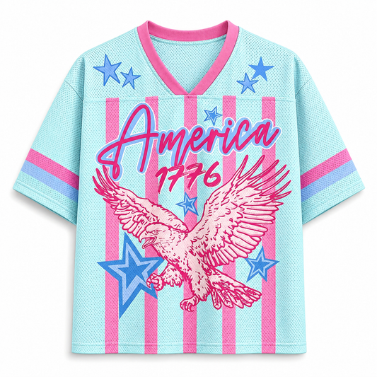 ChaoticClub 4th Of July Eagle Mesh Jersey