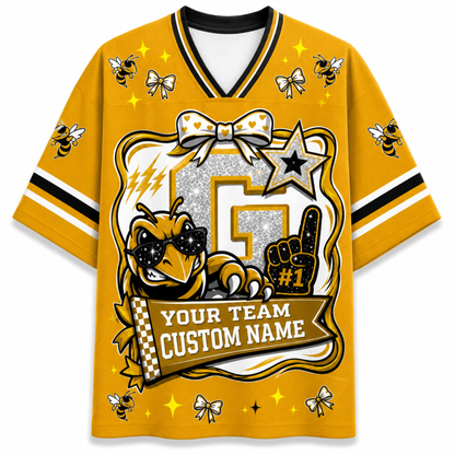 Chaotic Club Personalized School Spirit Mascot Mesh Jersey