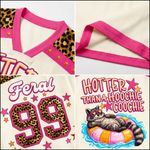 ChaoticClub Hotter Than a Hoochie Coochie Raccoon Mesh Jersey