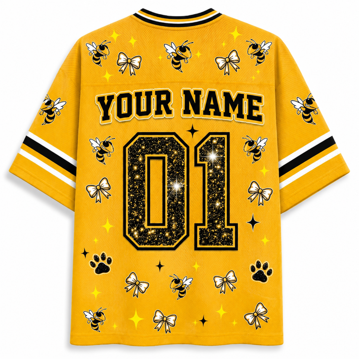 Chaotic Club Personalized School Spirit Mascot Mesh Jersey