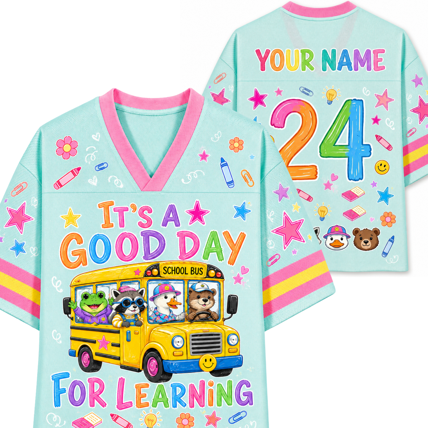 ChaoticClub It's A Good Day For Learning Mesh Jersey