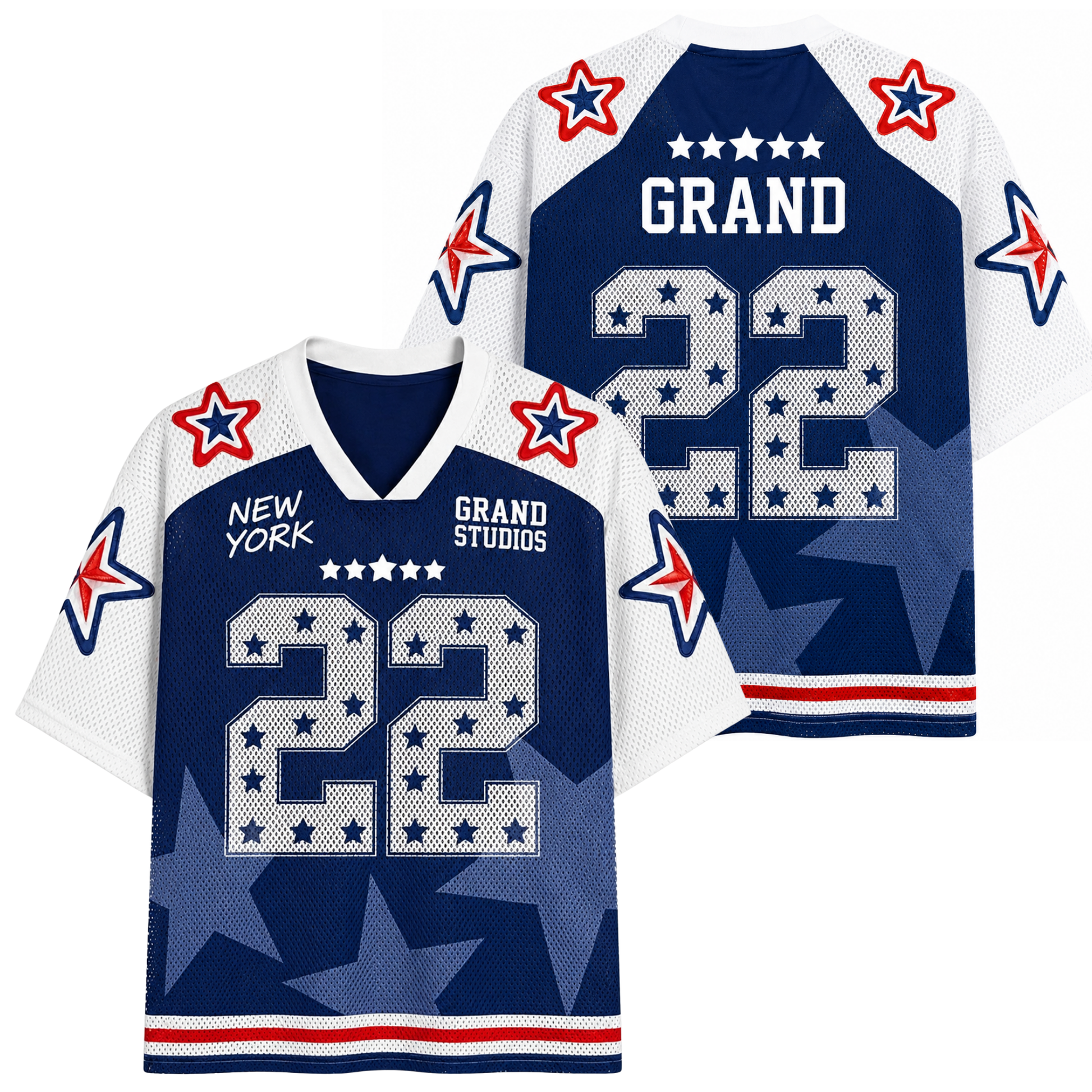 ChaoticcClub New York City Personalized Mesh Jersey