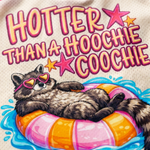 ChaoticClub Hotter Than a Hoochie Coochie Raccoon Mesh Jersey