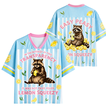 ChaoticClub Transparency Easy Peasy Lemon Squeezy Mesh Jersey