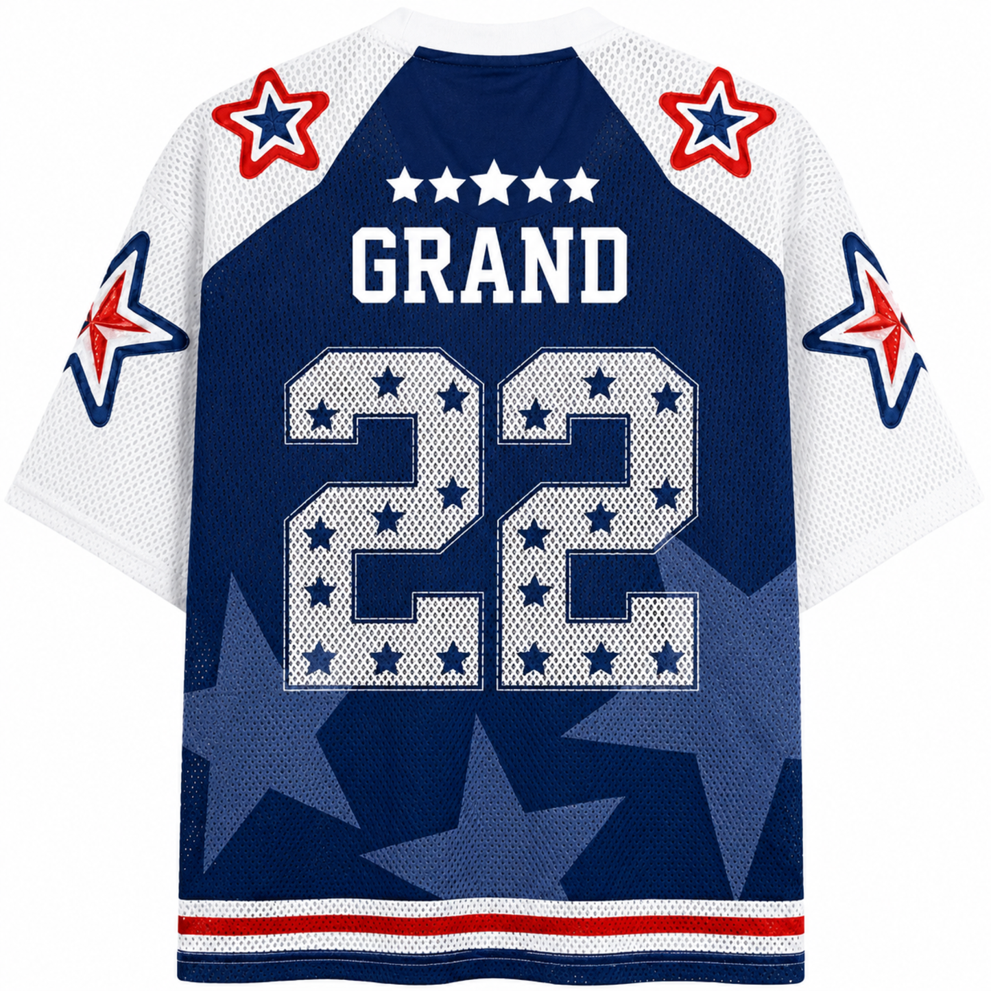 ChaoticcClub New York City Personalized Mesh Jersey - Lifestyle On Model