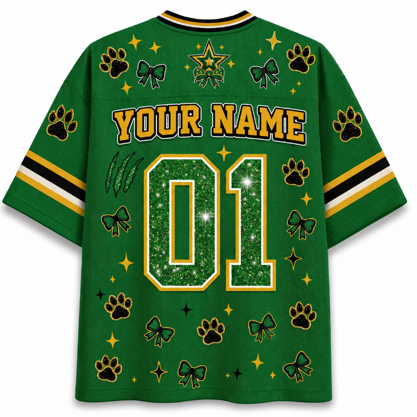 Chaotic Club Personalized School Spirit Mascot Mesh Jersey