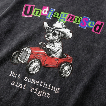 ChaoticClub Undiagnosed Dog Washed T-Shirt