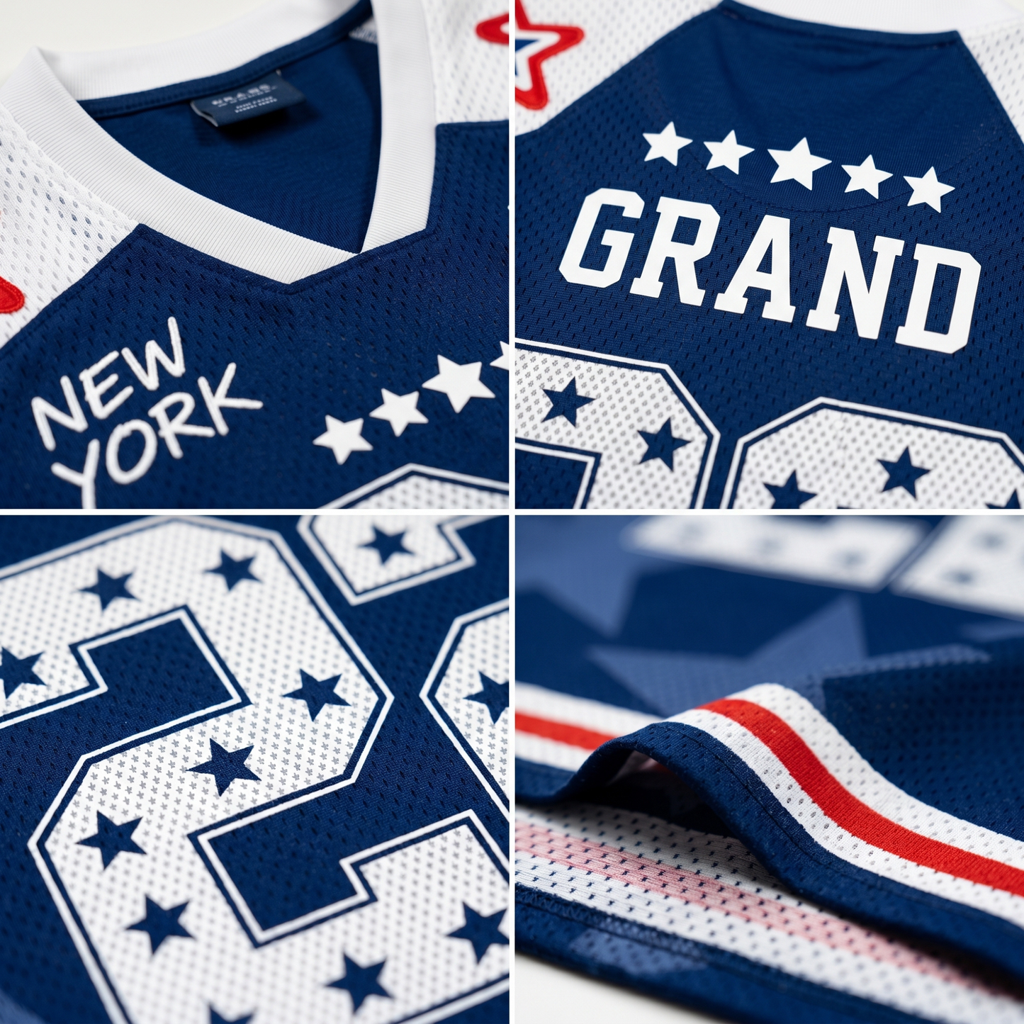 ChaoticcClub New York City Personalized Mesh Jersey - Lifestyle Back View