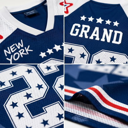 ChaoticcClub New York City Personalized Mesh Jersey - Lifestyle Back View