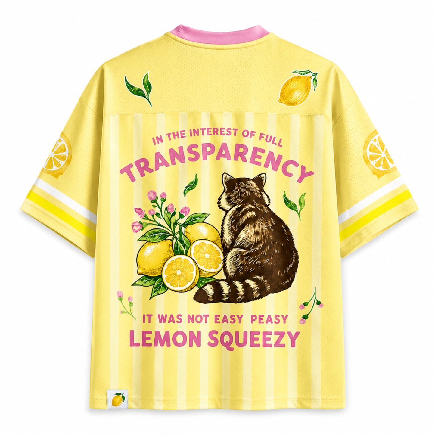 ChaoticClub Transparency Easy Peasy Lemon Squeezy Mesh Jersey